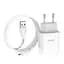 Зарядний пристрій Hoco C72A Glorious (1USB, 2.1А) White + кабель MicroUSB (6931474713001) - мініатюра 8
