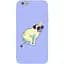 Чохол-накладка Toto Matt TPU 2 mm Print Case Apple iPhone 6/6s #77 Kakedog Light Purple - мініатюра 1