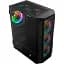 Корпус 1stPlayer XF-BK-4F7, Black, без БЖ, Midi Tower, ATX / Micro ATX / Mini ITX, 1xUSB 3.0 / 2xUSB 2.0, макс. CPU - 165 мм / VGA - 320 мм, 4x120 мм ARGB, бічна панель із загартованого скла - мініатюра 4