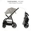 Прогулянкова коляска Kinderkraft Trig 3 Stone Beige (KSTRIG03BEG0000) - мініатюра 2