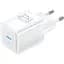 Зарядний пристрій 1xUSB-C 20W GaN + USB-C cable М-М White Vention (TZ-FEPW0-EU-01) - мініатюра 1