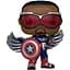 Ігрова фігурка Funko Pop! Marvel Капітан Америка Чудесний новий світ Капітан Америка (75990) - мініатюра 1