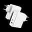 Мережевий зарядний пристрій Baseus GaN5 Pro 2 порта, USB + Type-C 100W Белый (CCGP090202) - мініатюра 2