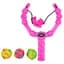 Дитяча Рогатка Bambi XG88-23(Crimson) 3 м'які кульки, в сітці - мініатюра 1