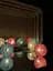 Гирлянда тайская Cotton Balls 10 led, длина 180см на батарейках АА - мініатюра 5