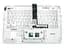 Клавіатура для ASUS X200L, X200LA, X200M, X200MA, R202, R202CA, R202LA (RU White з кришкою). - мініатюра 2