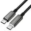 Дата кабель Acefast C23-03 Type-C to Type-C 60W (1.2m) Black - миниатюра 2