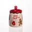 Банка для сыпучих продуктов Yiwu с фарфоровой крышкой 9×13 см Merry Christmas CR-1-42 - миниатюра 5
