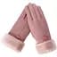 Рукавички жіночі теплі Friend Only Fashion Gloves рожеві - мініатюра 1