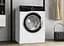 Пральна машина Whirlpool фронтальна, 6кг, 1200, A+++, 43см, дисплей, інвертор, люк чорний, білий (WRBSB6228BUA) - мініатюра 6