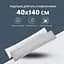 Подушка Ideia с наволочкой NORDIC COMFORT+ для отдыха и сна 40х140 см с молнией 8-35551*002 - миниатюра 4