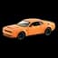 Машинка Uni-fortune Dodge Challenger, 1:39, матовий помаранчевий (554040М(С)) - мініатюра 1
