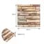 Панель стеновая Sticker Wall 3D 680х680х4мм Коричневый сланец SW-00002002 - миниатюра 5