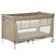 Манеж детский - кроватка для новорожденных 2 в 1 со вторым дном Piccolo+ CRL-18102 Sand Beige 125*65 см CARRELLO бежевый - миниатюра 1