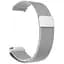 Металевий ремінець Watchbands Milanese Loop Samsung Galaxy Watch 3 41mm срібний (WB0012MILANSESILVERA341) - мініатюра 1