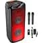 Колонка бездротова — караоке Hoco DS53 Flame light BT speaker DS53 2*40W (120W Max) з 2 мікрофонами - мініатюра 1