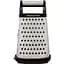 Тертка чотирьохстороння KitchenAid Universal з контейнером чорна (KQG300OSOBE) - мініатюра 1
