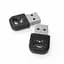 Адаптер USB bloetooth, STLab, v5.0, чорний, Slim (BT-5.0) - мініатюра 1
