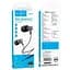 Наушники Hoco M110 Encourage metal universal earphones with mic черные 6942007602938 - миниатюра 2