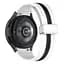 Браслет Cls-line для Samsung Galaxy Watch 6 Classic 43mm 6 Classic 47mm - біло-чорний ширина кріплення 20мм силікон Watchbands (W15-7WB76735942) - мініатюра 2