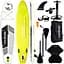 Надувна дошка SUP THUNDER Planet 320 см з веслом Lime - мініатюра 1