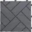 Модульні покриття для підлоги MultyHome Woodgrain рифлені 30 x 30 x 2.3 см 6 шт (5903104918699) - мініатюра 1