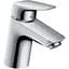 Смеситель для умывальника Hansgrohe Logis 70 LowFlow с донным клапаном хром (71078000) - миниатюра 1