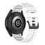 Ремінець для Samsung Galaxy Watch 4 44mm - білий ширина кріплення 20мм силікон Watchbands RiccoOne (W28-9WB10289017) - мініатюра 2