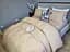 Комплект постільної білизни LUXURY Washed з вареної бавовни бежевий Beige - двоспальний - мініатюра 2