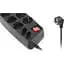 Мережевий фільтр живлення REAL-EL REAL-EL RS-10 Protect, 1.8m, black (EL122300038) - мініатюра 3