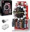 Конструктор механічний годинник Mould King Cyberpunk Mechanical Clock 10187 часи акумуляторні, для дорослих та дітей, 1601 деталей - мініатюра 1