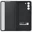 Оригінальний чохол-книжка для Samsung Galaxy S21 FE (G990) S-View Clear View Smart Cover Черный EF-ZG990CBEGRU - мініатюра 6