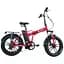 Електровелосипед Crosser Comp фетбайк 350W 12Ah червоний - мініатюра 1