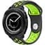 Спортивный ремешок Primo Perfor Sport для часов Samsung Sport Gear SM-R600 Black Green - миниатюра 1