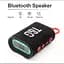 Портативна Bluetooth колонка-радіоприймач з підсвічуванням чорна TG396 5W - мініатюра 2
