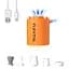 Насос-фонарь Flextail Tiny Pump Х оранжевый - миниатюра 2