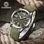Водостійкий механічний годинник Ochstin Military silver - мініатюра 8