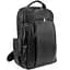Чоловічий шкіряний рюкзак чорний Tiding Bag 1665A - мініатюра 1