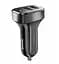 Автомобильное зарядное устройство для Usams CC087 C13 2.1A Dual USB Car Charger Черный - миниатюра 1