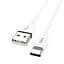 Кабель для заряджання USB на Type-C HOCO X64 3A Lightweight Білий - мініатюра 4