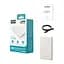 Повербанк 5000mAh Choetech B738 White QC3.0 PD3.0 бездротова магнітна зарядка (43-00160) - мініатюра 5