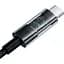 Кабель Baseus Gem Fast-Charging Cable USB to Type-C 100W 2m P10373002111-01 Black - миниатюра 3