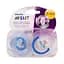 Пустышка Philips Avent Classic I love , 0-6 месяцев, голубой, 2 шт. (SCF172/50) - миниатюра 4