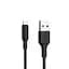USB Cable Hoco X25 Soarer MicroUSB Black 1m - мініатюра 1