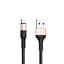 USB Cable Hoco X26 Xpress MicroUSB Black/Gold 1m - мініатюра 1