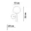 Бра Friendlylight Raffin A WL FL4014 - мініатюра 3