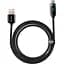 Кабель Baseus Display Fast Charging Cable USB to Type-C 40W 5A 1m CATSK-01 Black - мініатюра 3