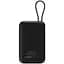 Батарея універсальна Canyon 10000mAh OnPower 101 PD/22.5W built-in cable Black (CNS-CPB101BK) - мініатюра 4