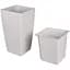 Вазон Plastkon Eliot Stone 25x46 см белый - миниатюра 2