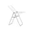 Сушилка для белья Brabantia Drying напольная 20 м серая (403422) - миниатюра 4